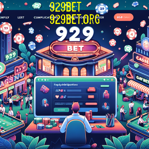 Descubra a Seção de Perguntas Frequentes do 929bet